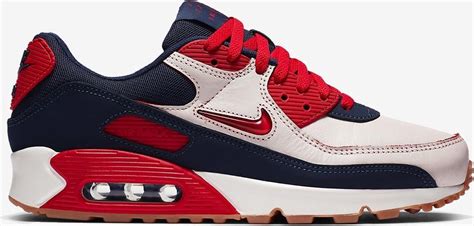 nike air max 90's rood wit blauw|nike air max 90.